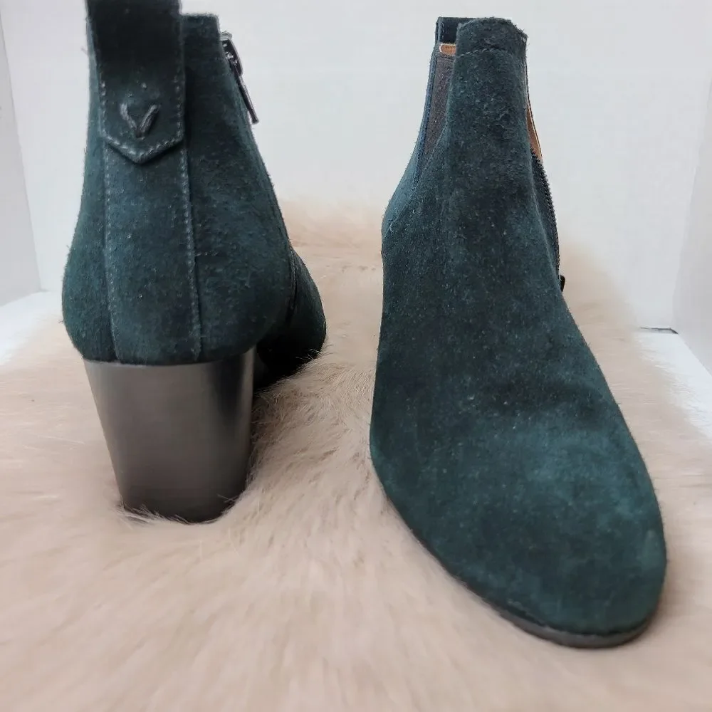 Vionic Womens Parkwood Paloma Black Ankle Boots Size 6.5